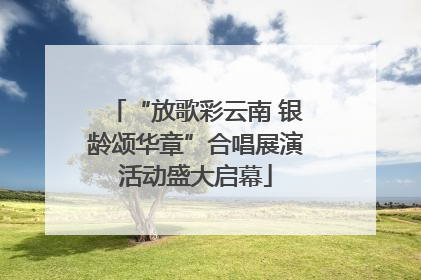 “放歌彩云南 银龄颂华章”合唱展演活动盛大启幕