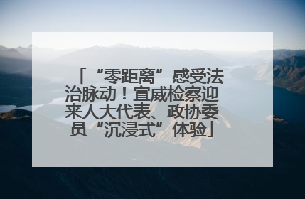 “零距离”感受法治脉动！宣威检察迎来人大代表、政协委员“沉浸式”体验