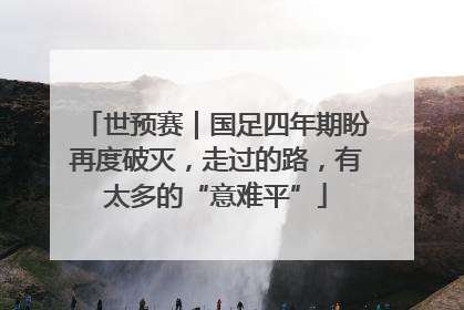 世预赛｜国足四年期盼再度破灭，走过的路，有太多的“意难平”