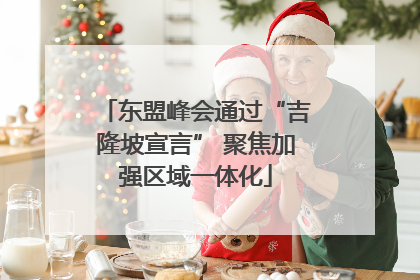 东盟峰会通过“吉隆坡宣言” 聚焦加强区域一体化