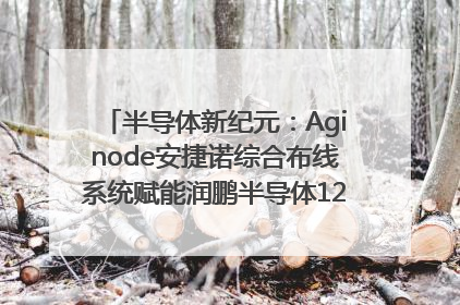 半导体新纪元：Aginode安捷诺综合布线系统赋能润鹏半导体12英寸集成电路生产线，携手共筑“芯”未来！