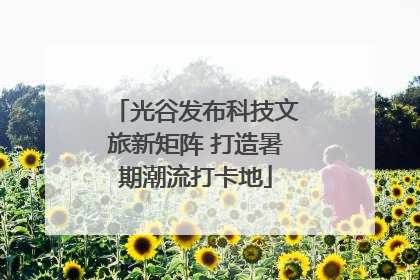 光谷发布科技文旅新矩阵 打造暑期潮流打卡地