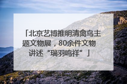 北京艺博推明清禽鸟主题文物展，80余件文物讲述“瑞羽鸣祥”