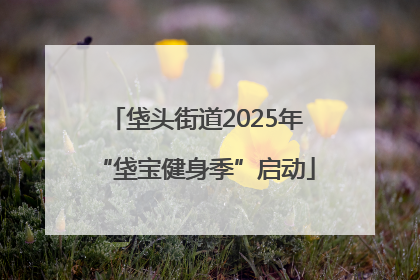 垡头街道2025年“垡宝健身季”启动