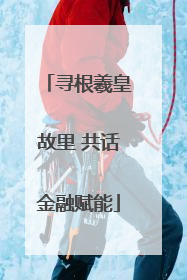 寻根羲皇故里 共话金融赋能