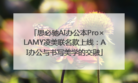 思必驰AI办公本Pro×LAMY凌美联名款上线：AI办公与书写美学的交融