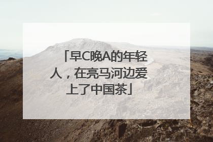 早C晚A的年轻人，在亮马河边爱上了中国茶
