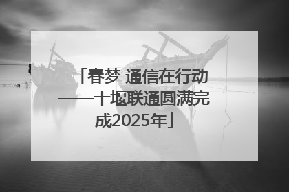 春梦 通信在行动——十堰联通圆满完成2025年