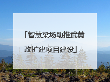 智慧梁场助推武黄改扩建项目建设