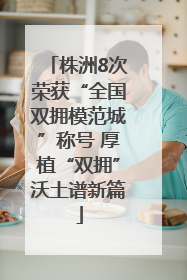 株洲8次荣获“全国双拥模范城”称号 厚植“双拥”沃土谱新篇