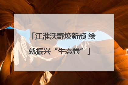 江淮沃野焕新颜 绘就振兴“生态卷”
