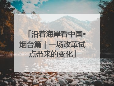沿着海岸看中国•烟台篇｜一场改革试点带来的变化