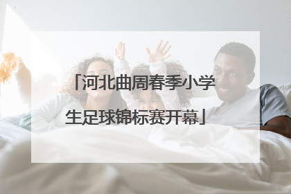河北曲周春季小学生足球锦标赛开幕