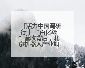 活力中国调研行丨 “百亿级”营收背后，北京机器人产业如何释放活力