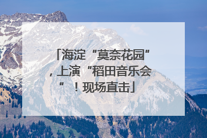 海淀“莫奈花园”，上演“稻田音乐会”！现场直击