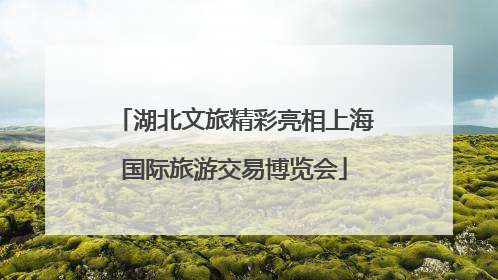 湖北文旅精彩亮相上海国际旅游交易博览会