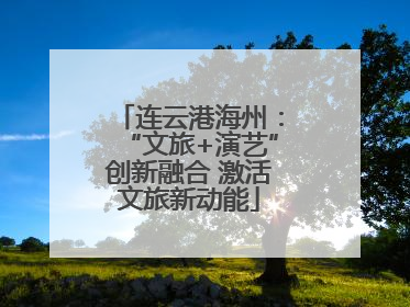 连云港海州：“文旅+演艺”创新融合 激活文旅新动能