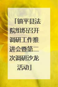 镇平县法院组织召开调研工作推进会暨第二次调研沙龙活动